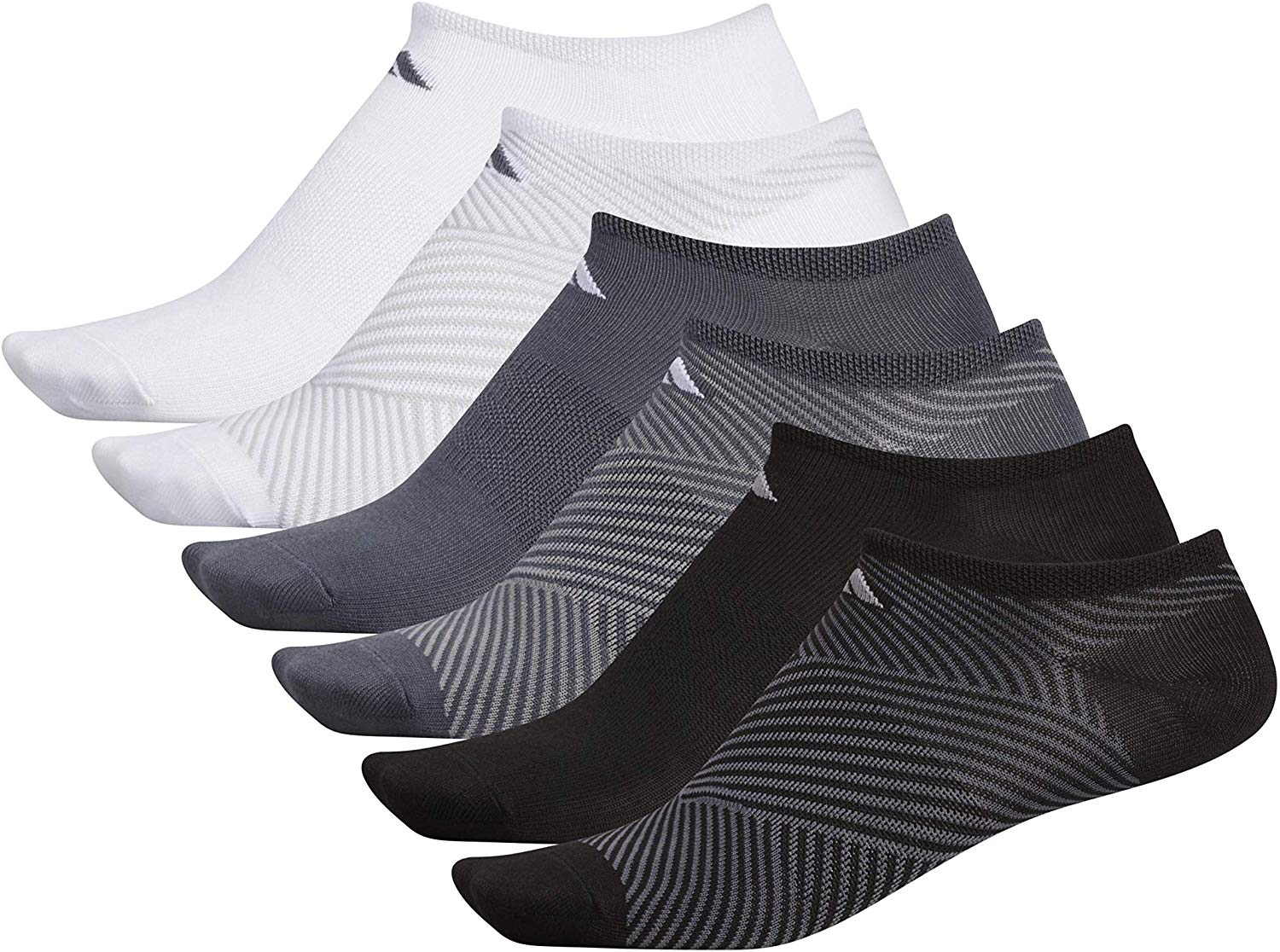 adidas Women's Superlite No Show Socks (6-Pair) – White Bucket inc